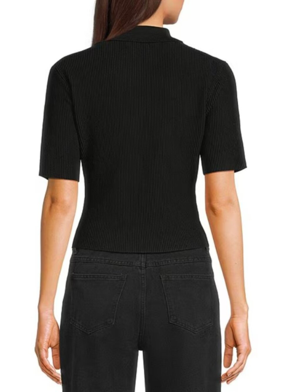 Mod Ref Short Sleeve Collared Top - Picture 3 of 4